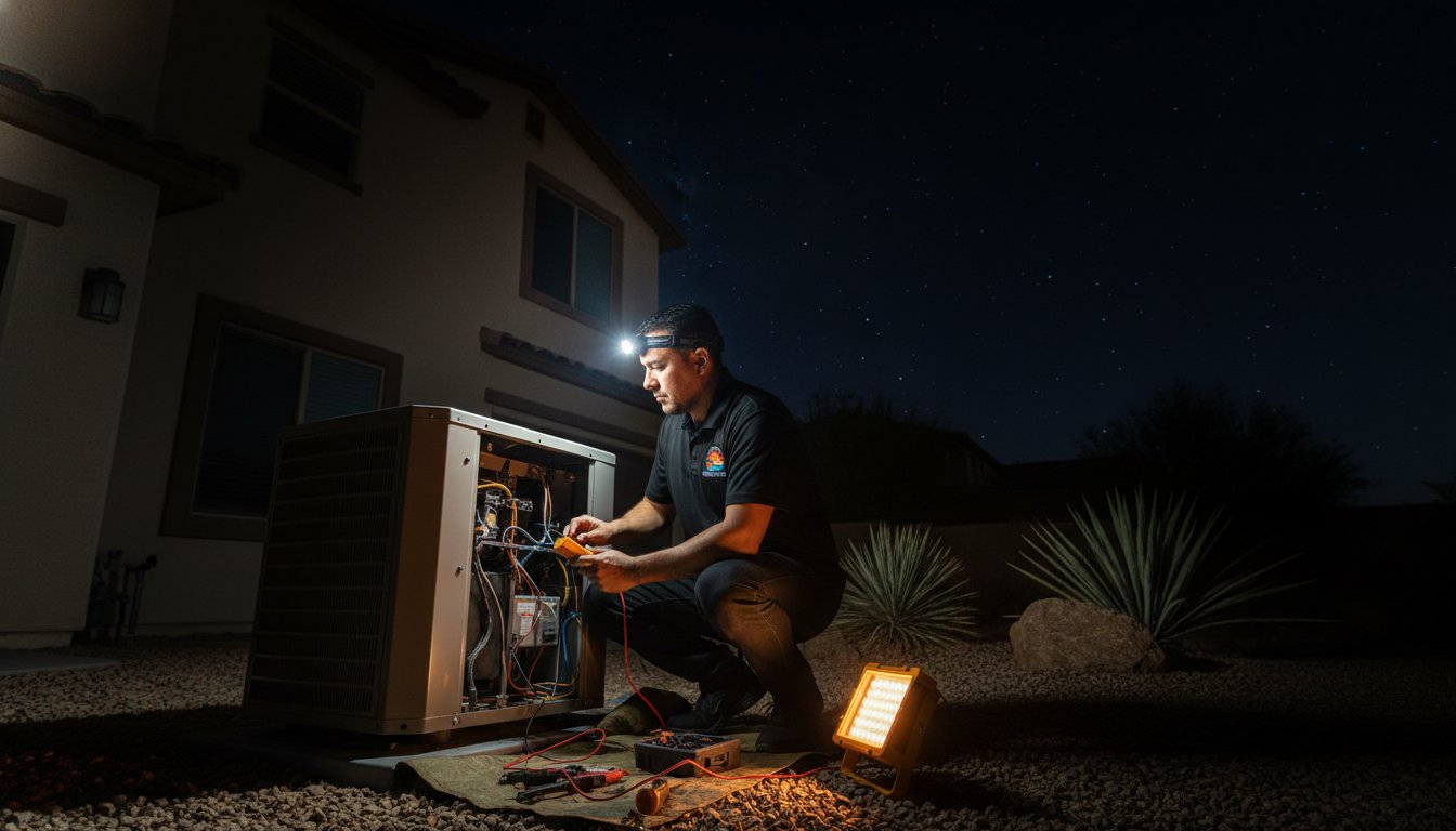 After Hours AC Repair in North Las Vegas: 24/7 Emergency Cooling