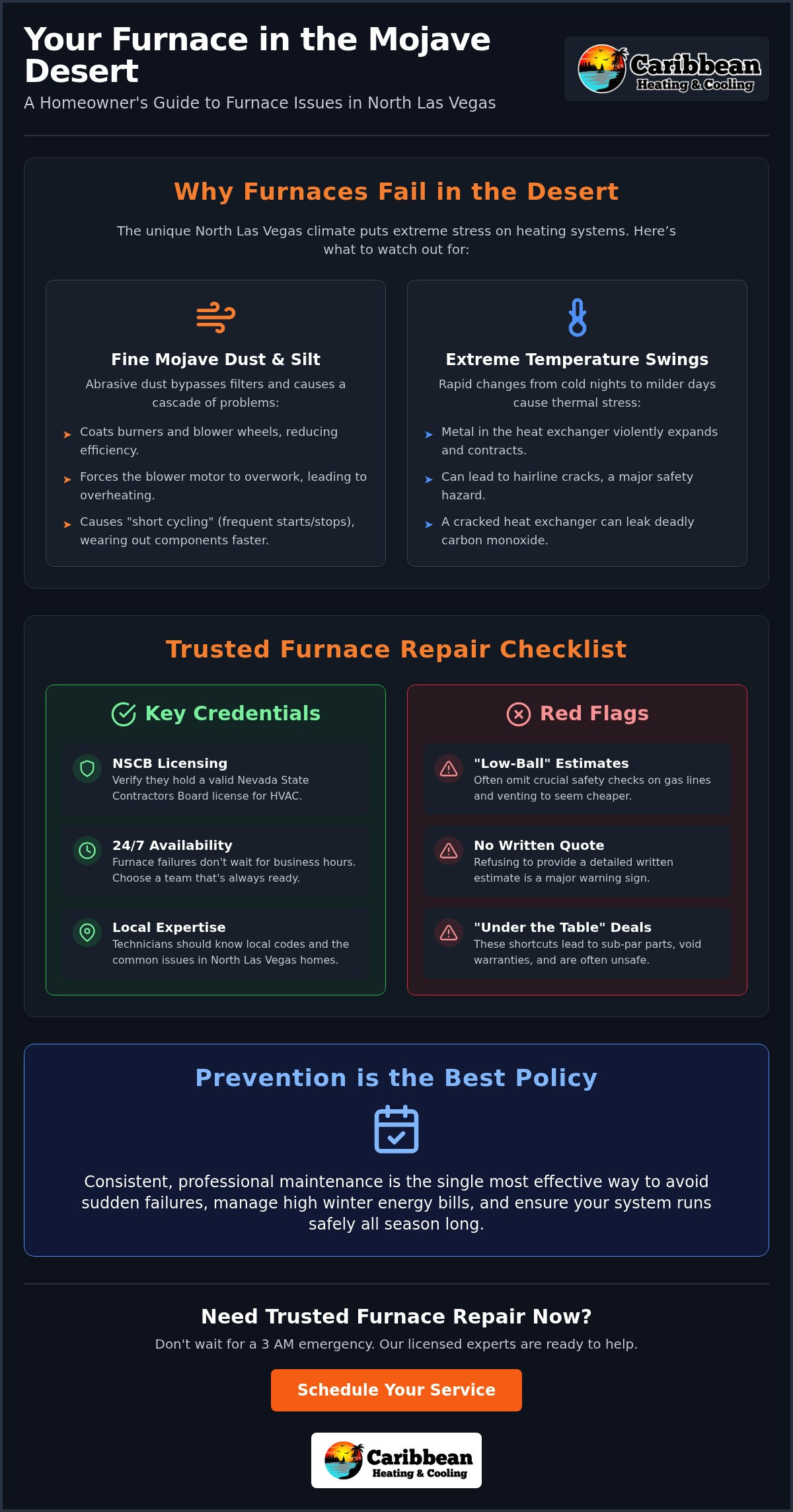 Trusted Furnace Repair in North Las Vegas: Restoring Your Home's Warmth in 2026