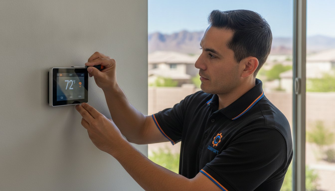 Professional Smart Thermostat Installation in Las Vegas: 2026 Energy-Saving Guide