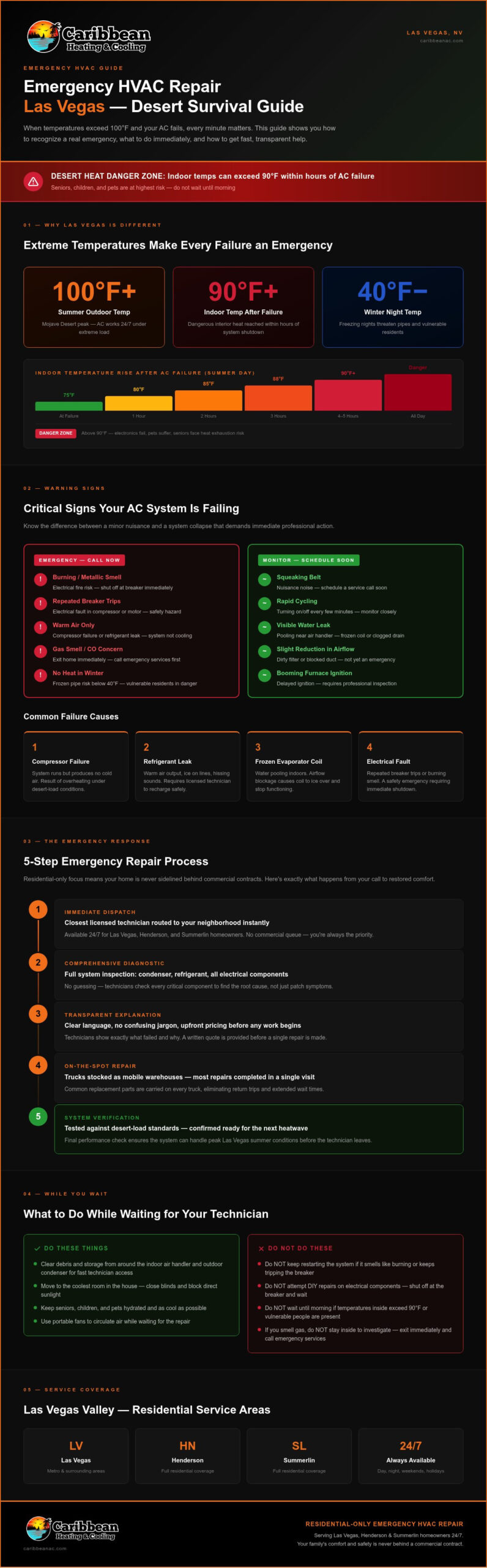 Emergency HVAC Repair in Las Vegas: 24/7 Residential Support (2026)