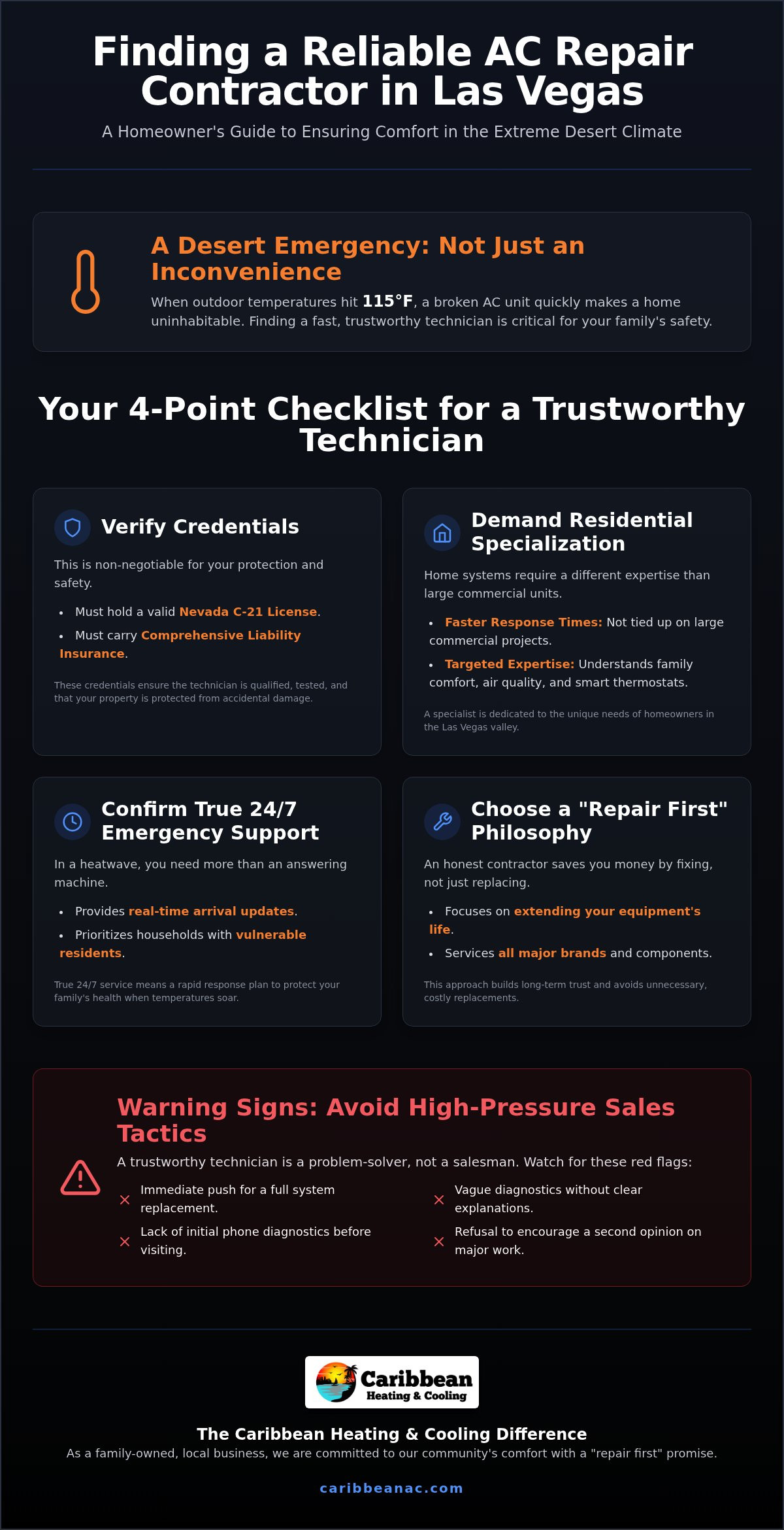 Residential AC Repair Contractor in Las Vegas: Choosing the Right Local Expert (2026)