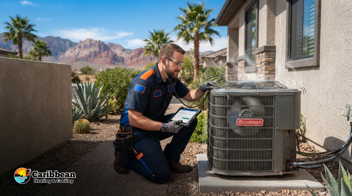 Noisy AC Unit Repair in Summerlin: What the Sound Can Mean