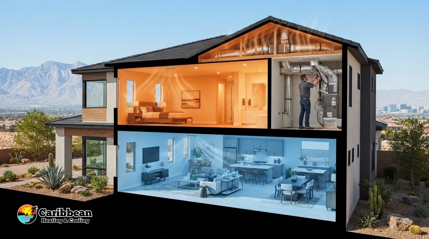 Why Your Upstairs Is Hotter Than Downstairs in Summerlin