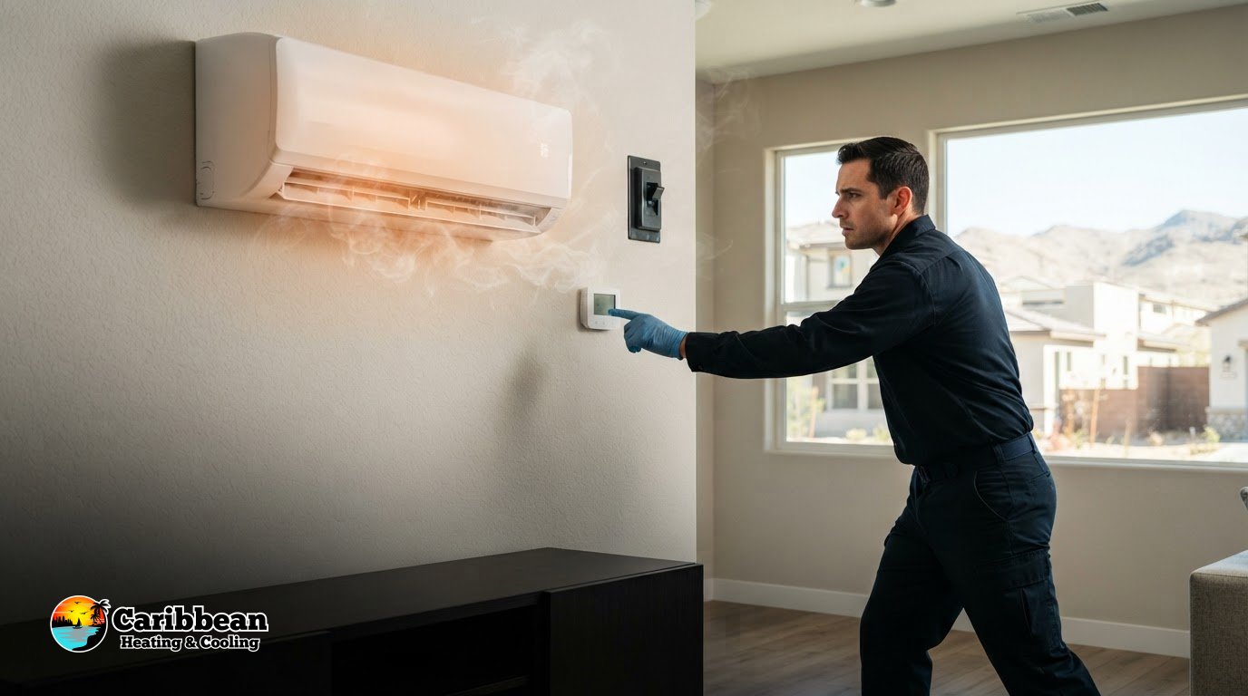 AC Unit Smells Like Burning Plastic in Henderson? What to Do